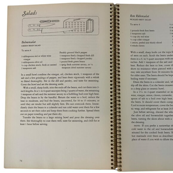 Time Life Foods of the World The Cooking Of Germany Spiral-Bound Cookbook 1969 - Picture 7 of 10